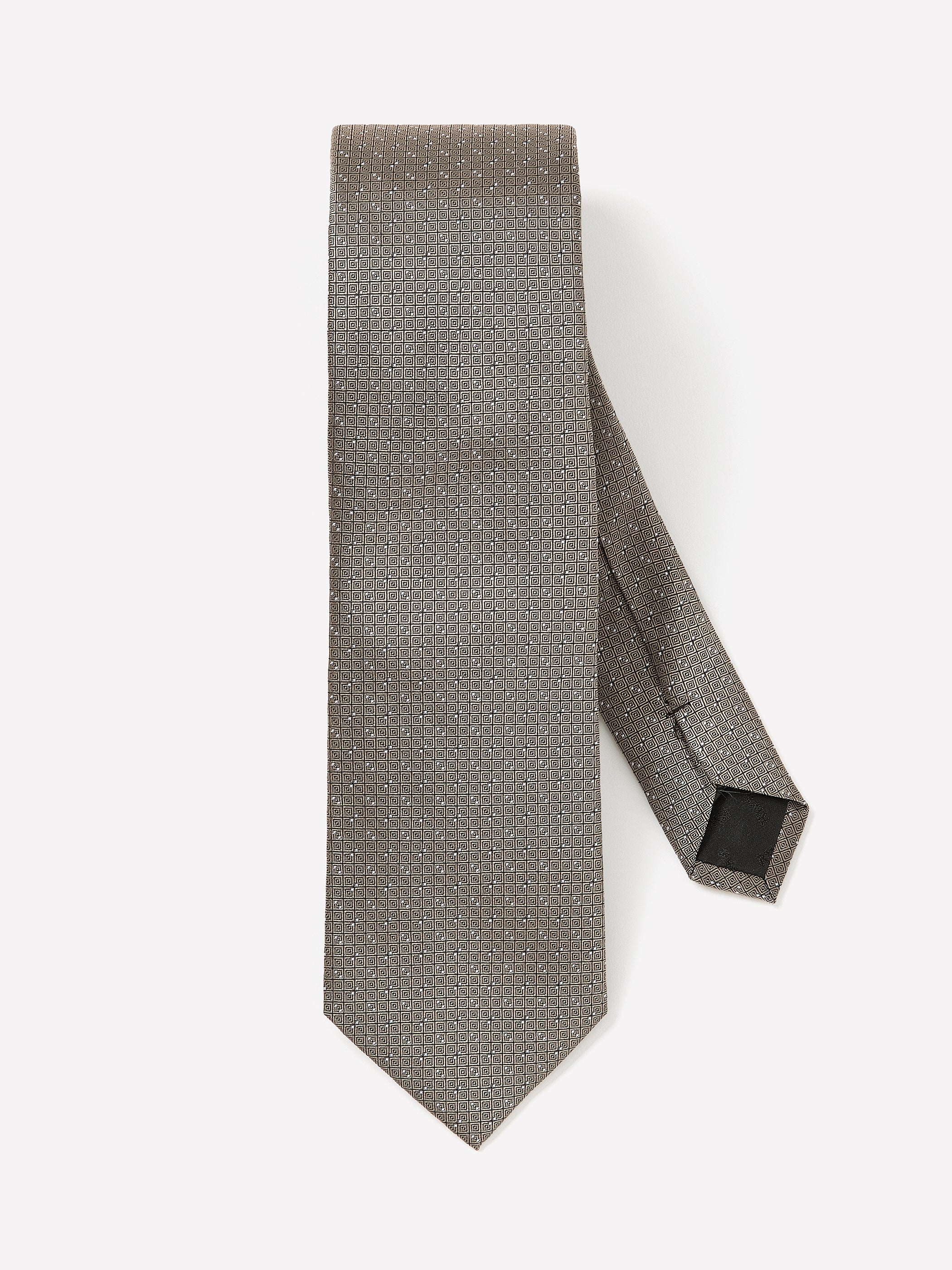 RW&CO Navy Regular Textured Tie with Dots