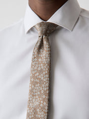 RW&CO Regular Tie with Tonal Floral Pattern