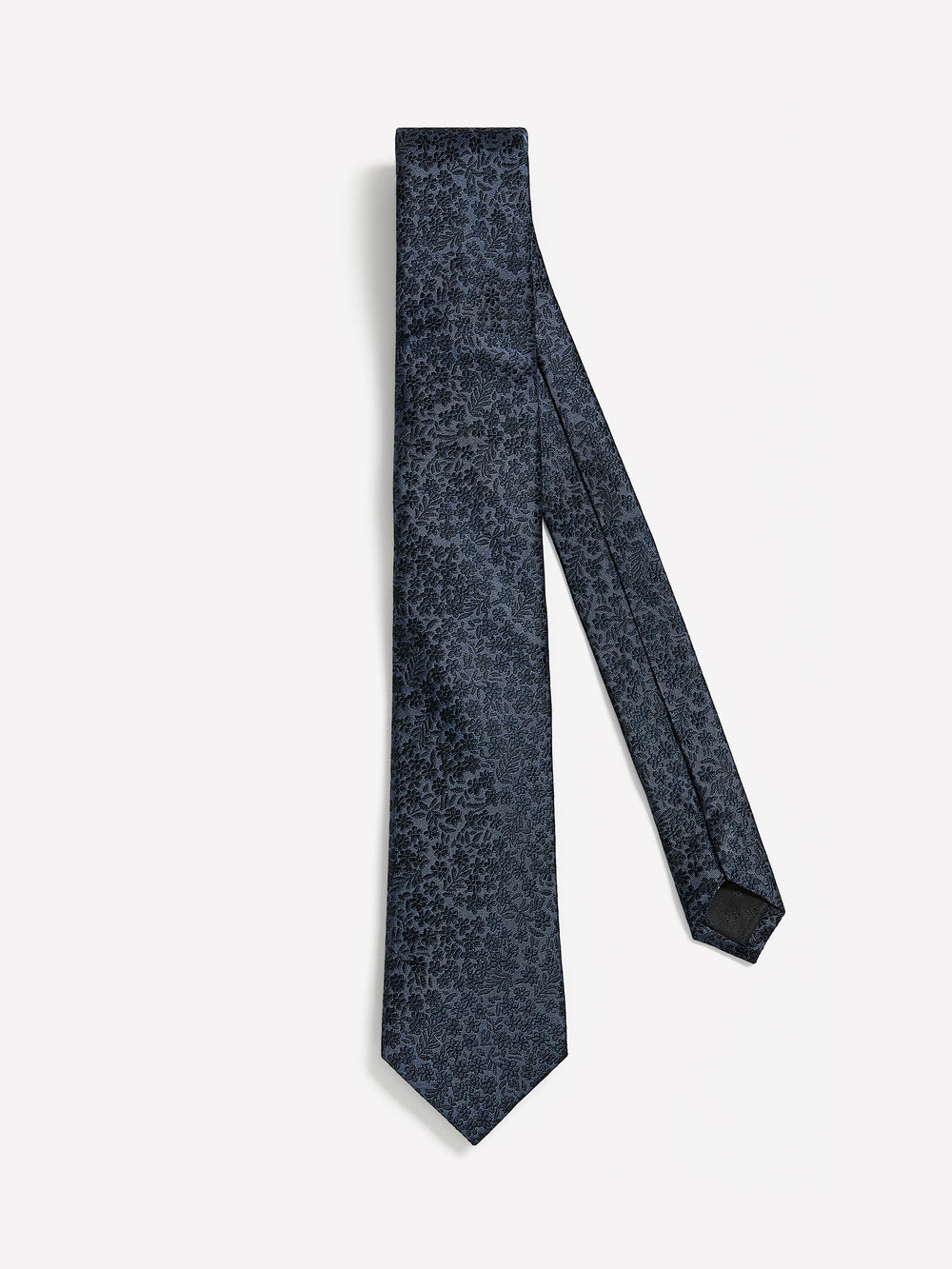 RW&CO Regular Tie with Tonal Floral Pattern
