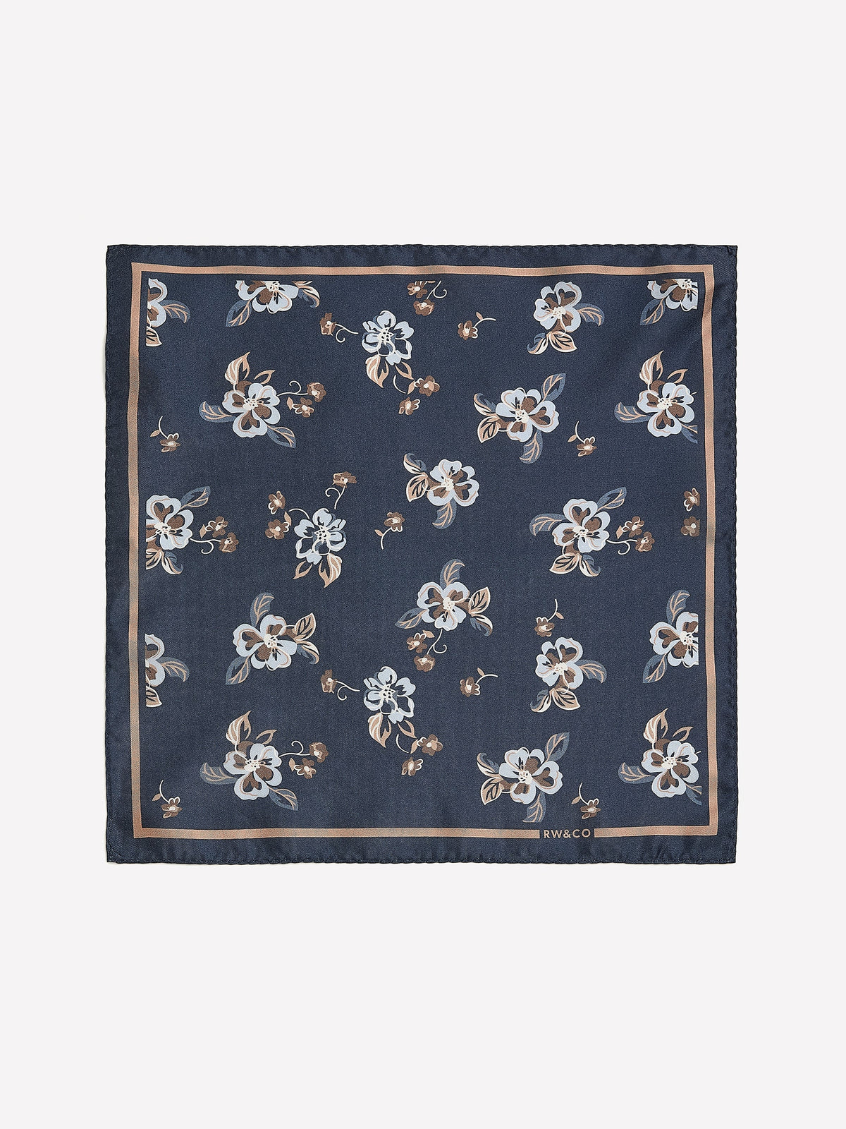 RW&CO Floral Handkerchief