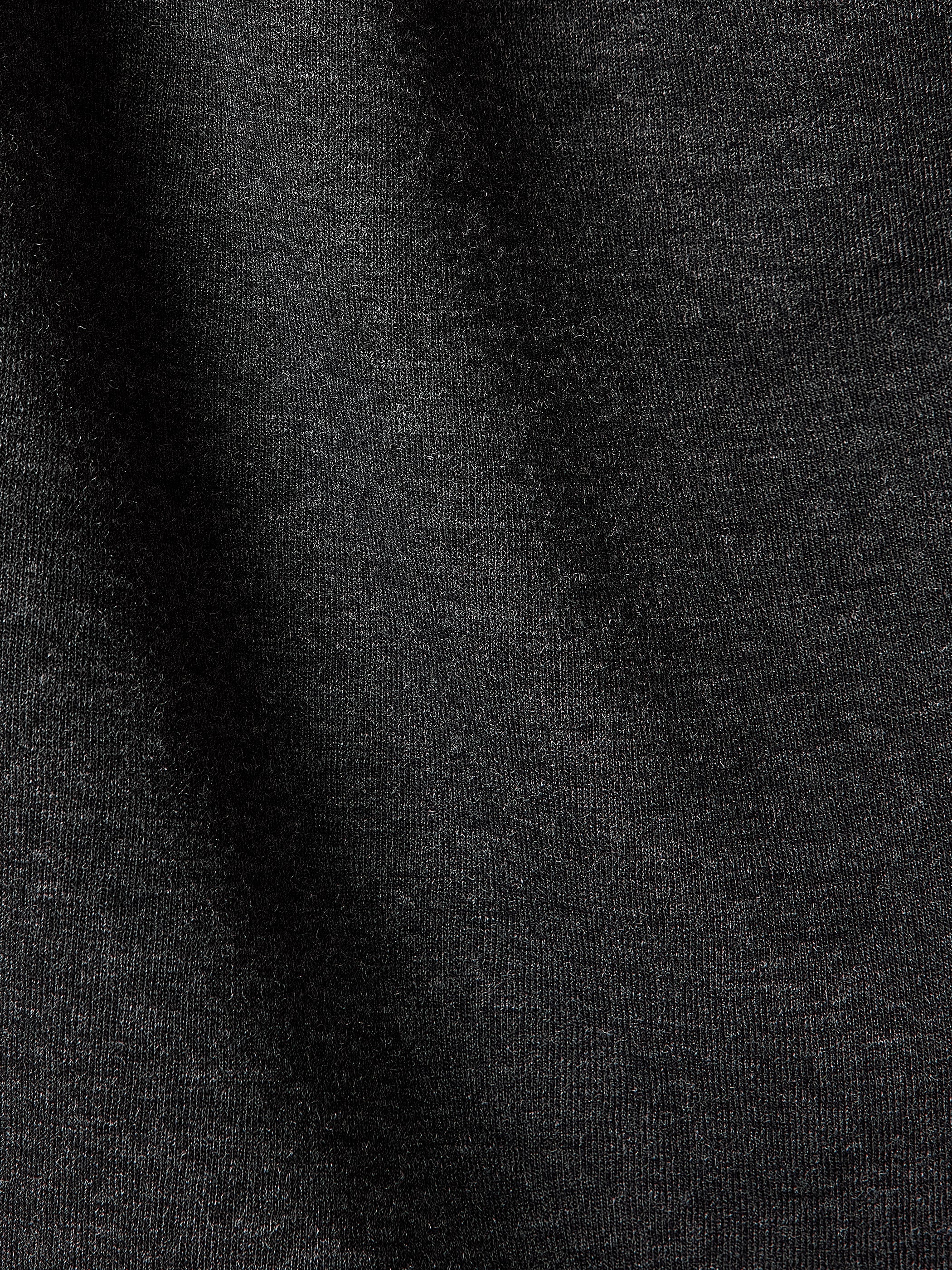 RW&CO Long-Sleeve Top with Draped Crew Neckline