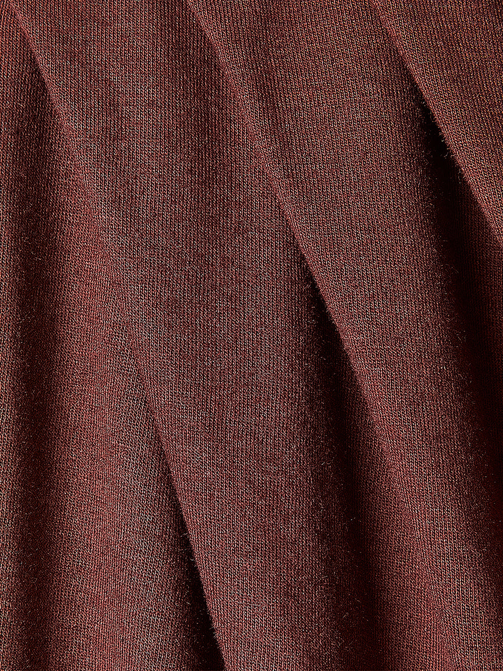 RW&CO Long-Sleeve Top with Draped Crew Neckline