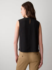 RW&CO Crew-Neck Satin Cami