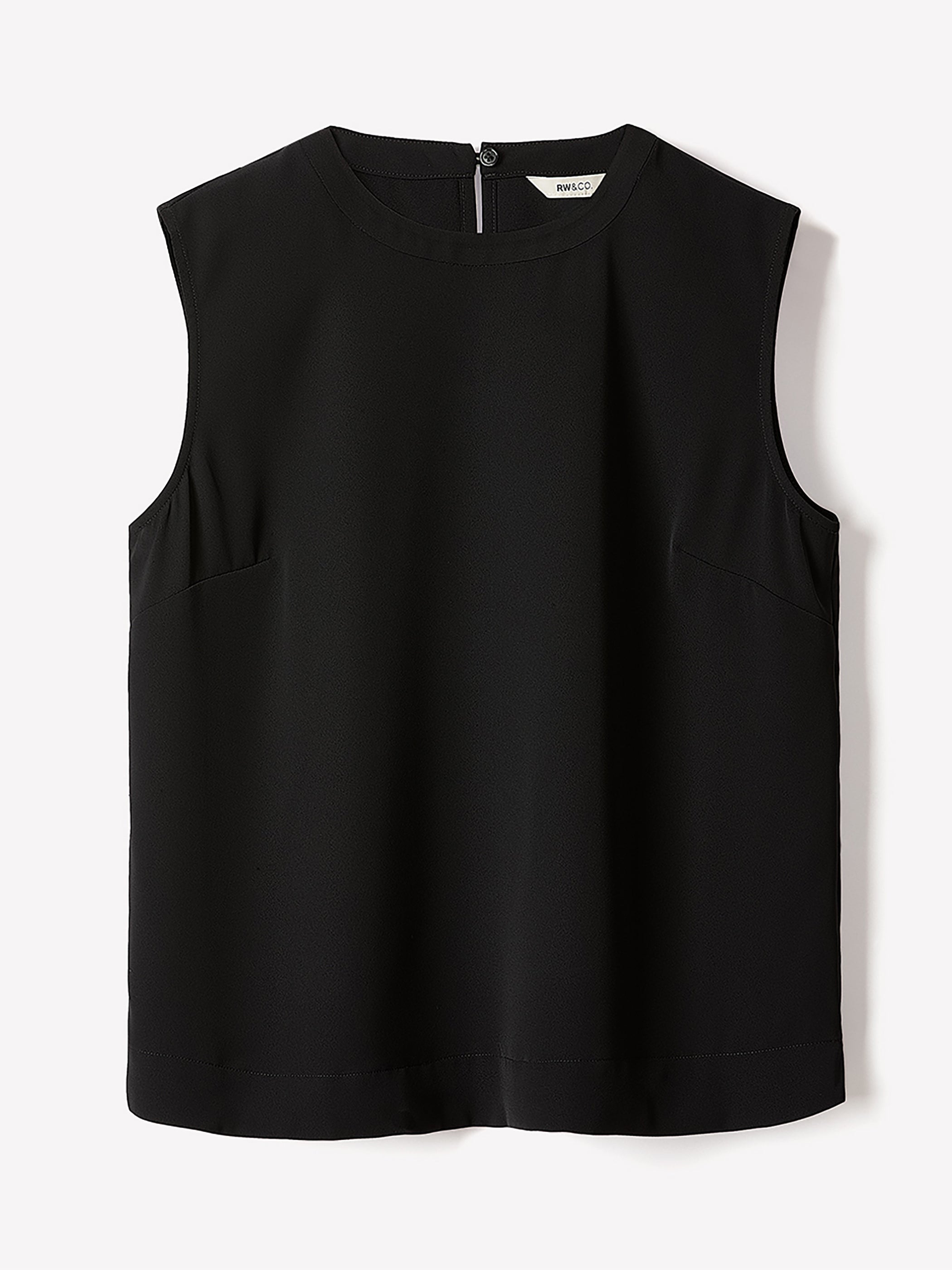RW&CO Crew-Neck Satin Cami