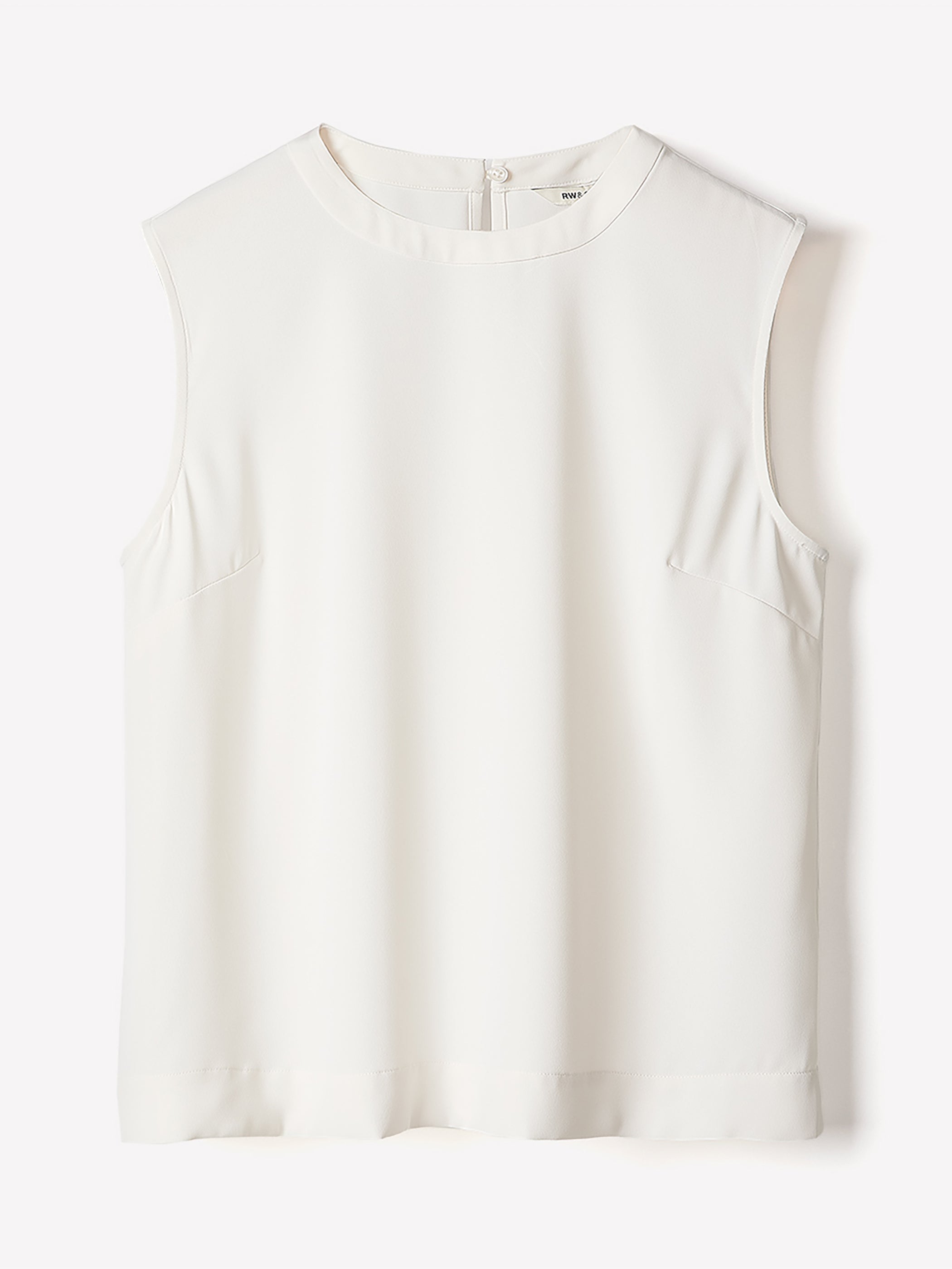 RW&CO Crew-Neck Satin Cami
