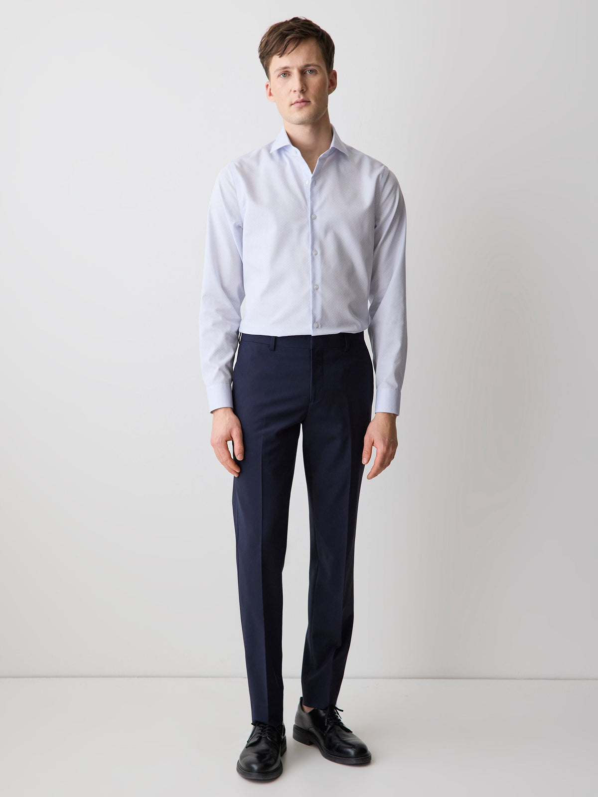 RW&CO Slim Fit Dotted Dress Shirt