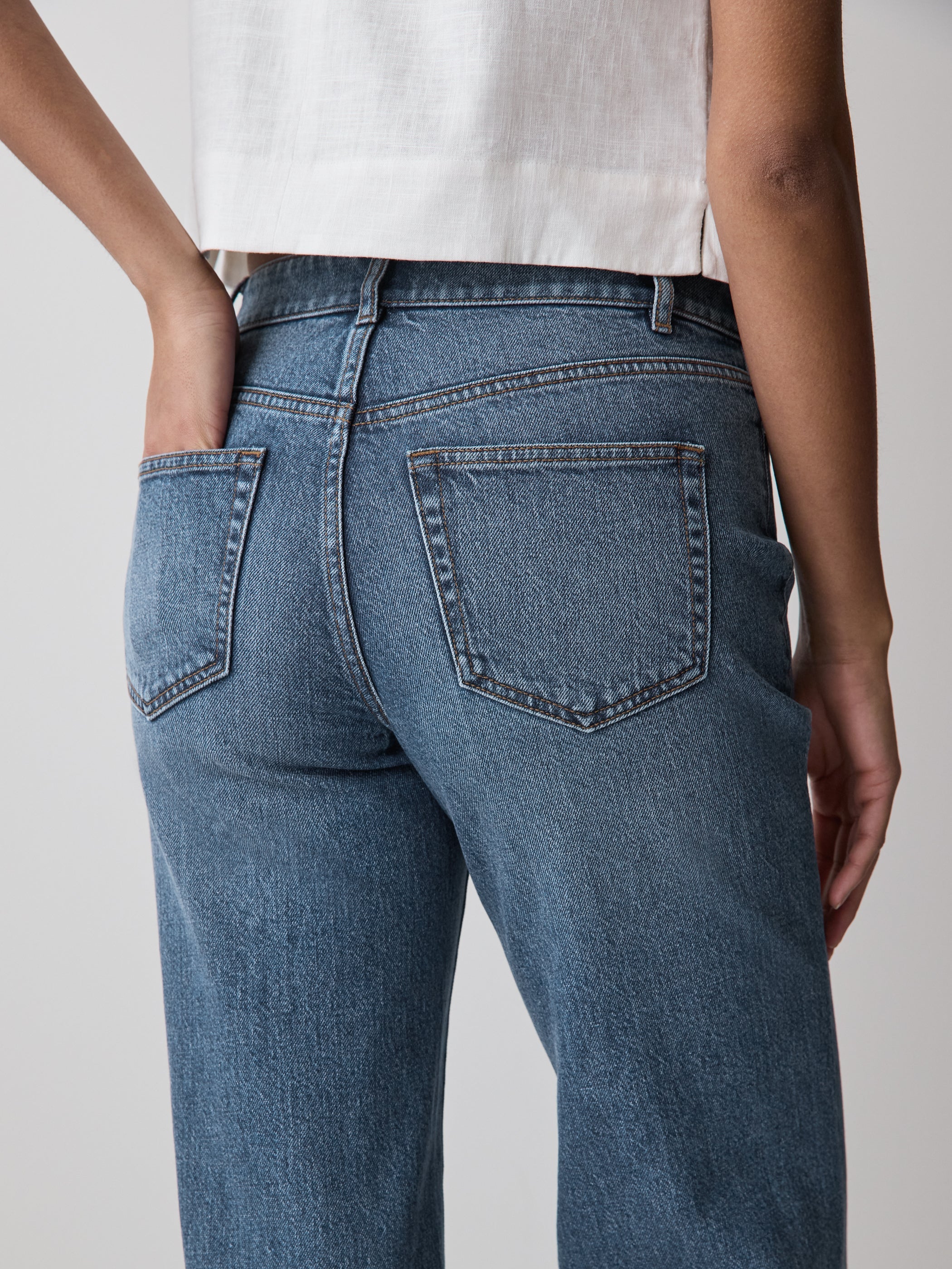 RW&CO High-Rise Wide-Leg Jeans