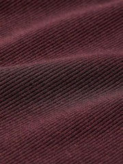RW&CO Long-Sleeve Crew-Neck Fitted Ribbed Tee