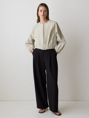 RW&CO Twill High-Rise Barrel Pant