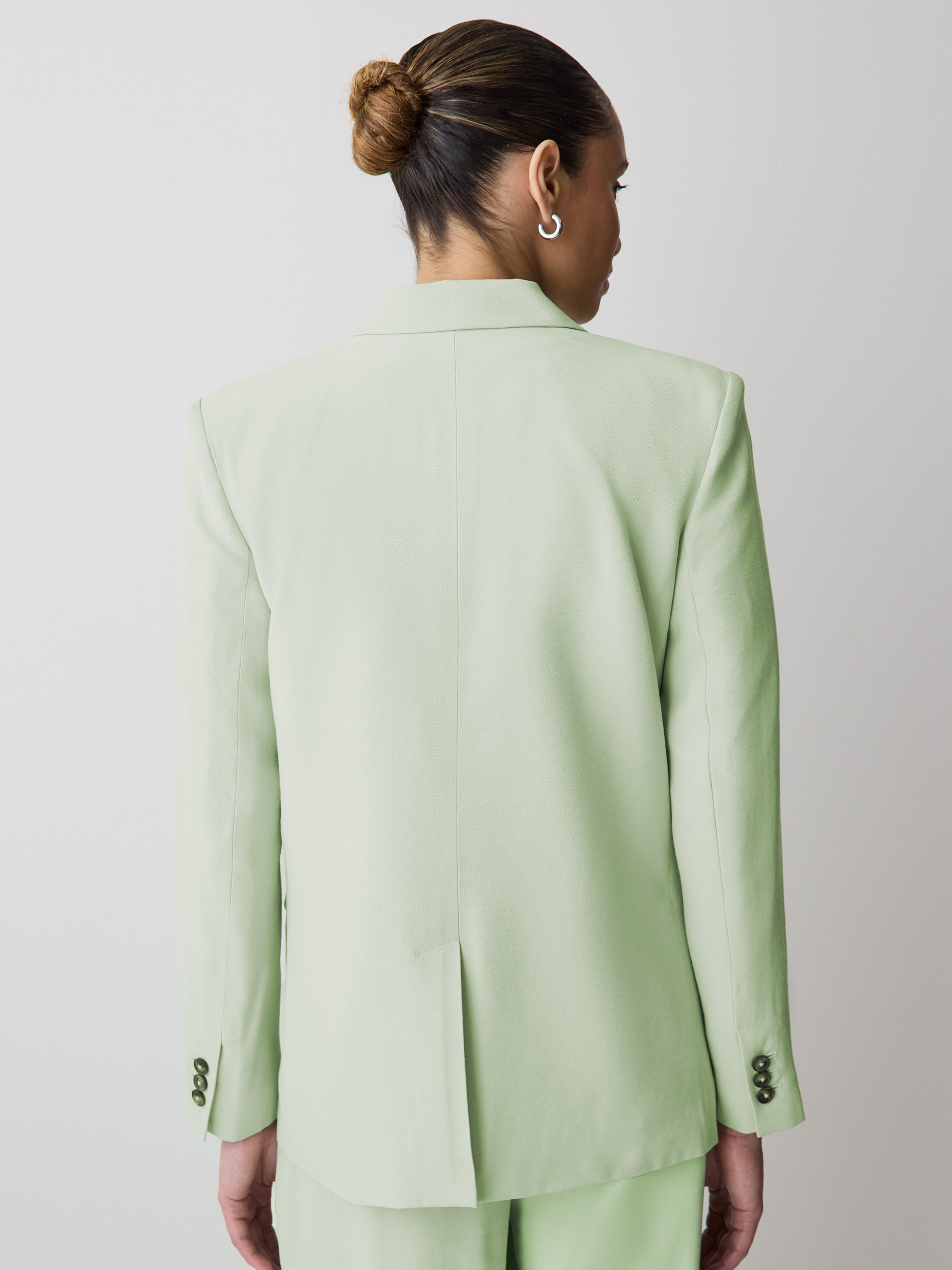 RW&CO Relaxed-Fit One-Button Blazer