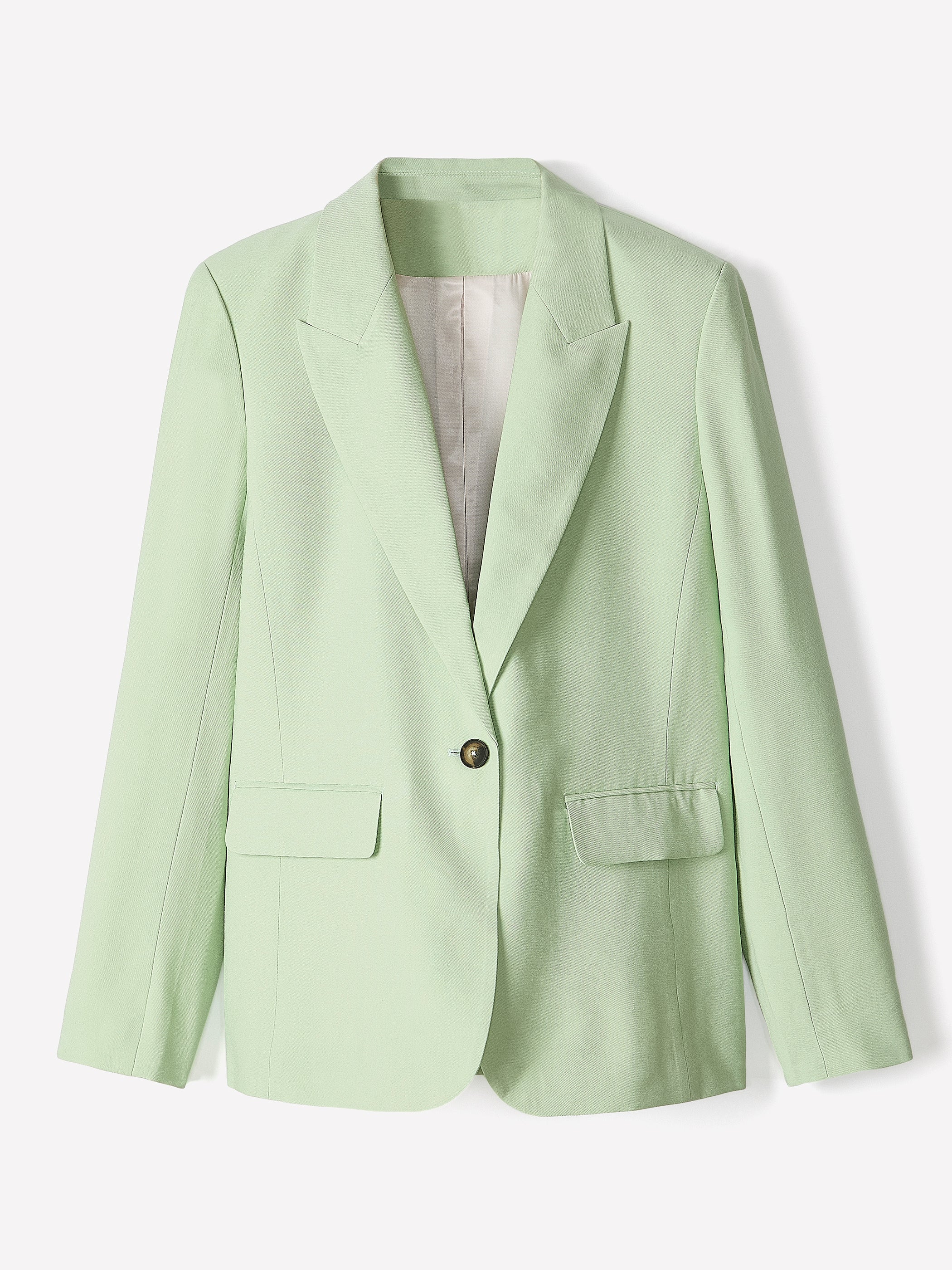 RW&CO Relaxed-Fit One-Button Blazer