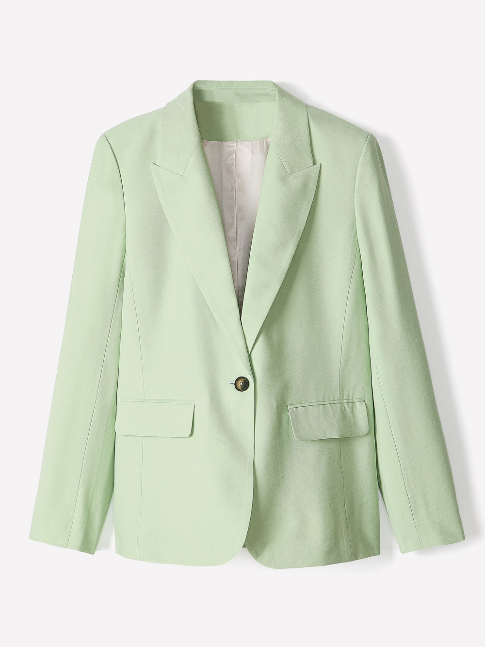 RW&CO Relaxed-Fit One-Button Blazer