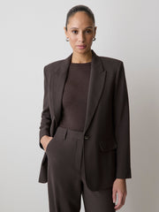 RW&CO Relaxed-Fit One-Button Blazer