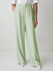 RW&CO Wide-Leg High-Rise Pant with Elastic Back