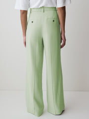 RW&CO Wide-Leg High-Rise Pant with Elastic Back