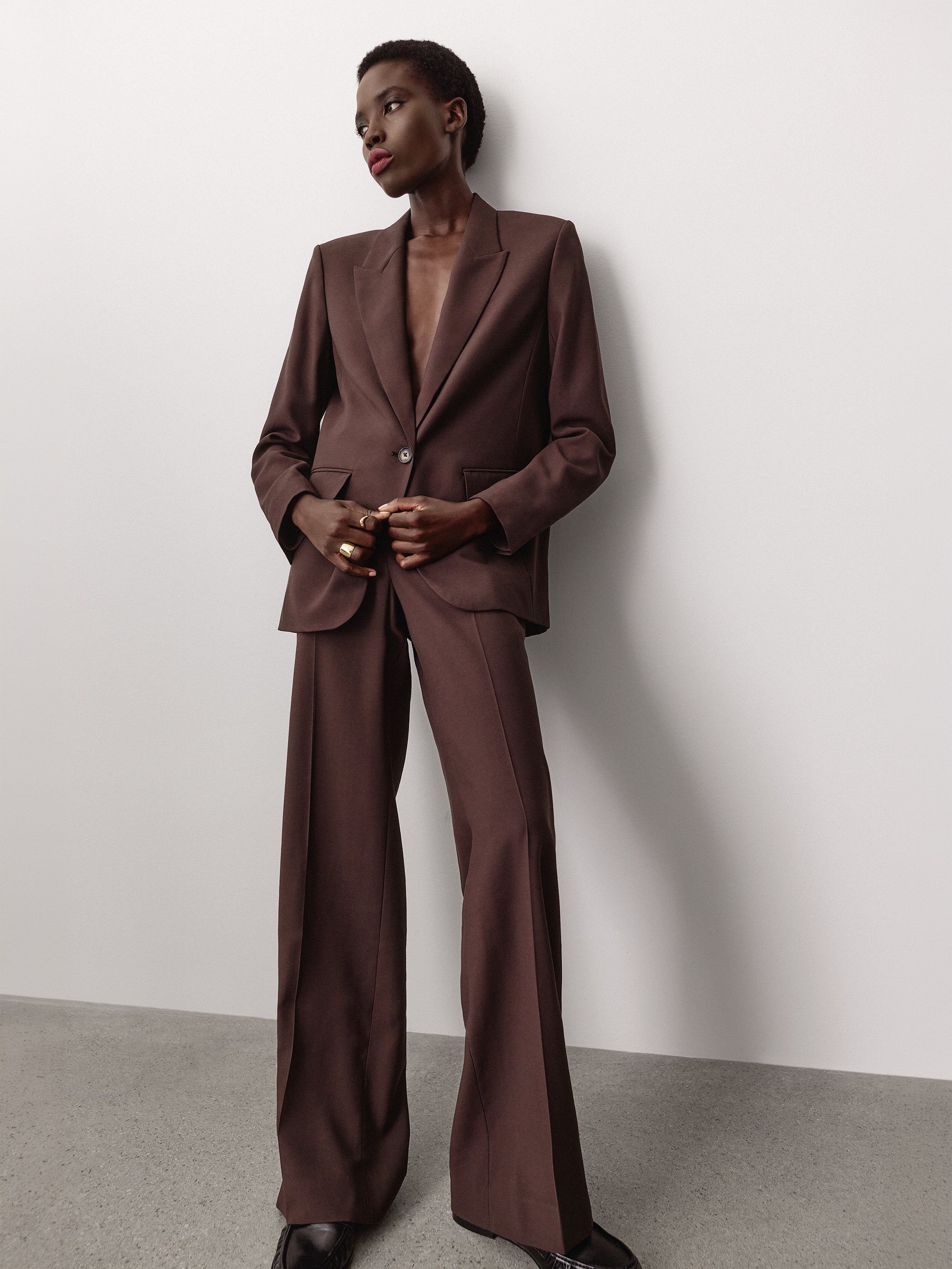 RW&CO Wide-Leg High-Rise Pant