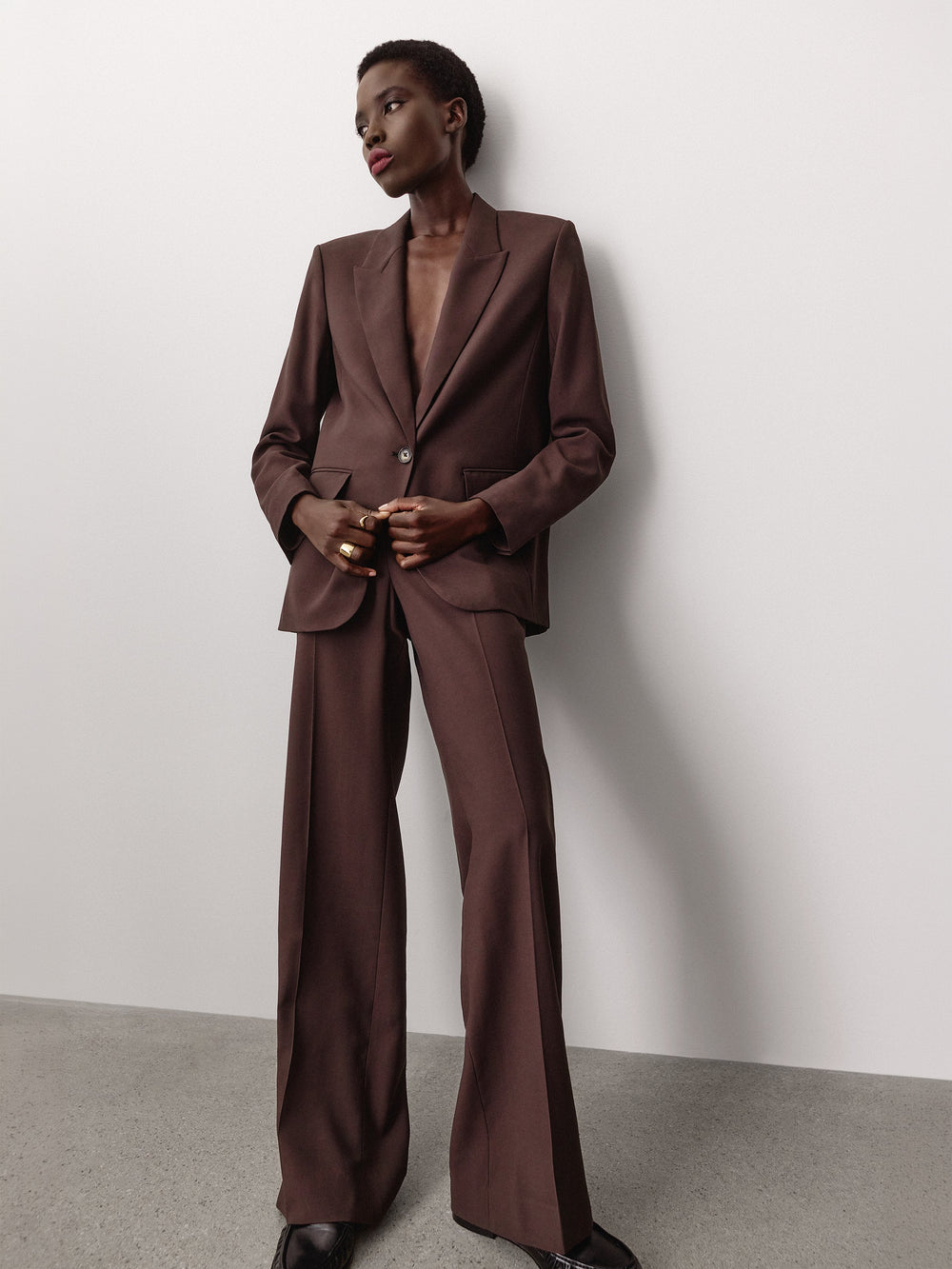 RW&CO Wide-Leg High-Rise Pant