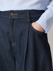 RW&CO High-Rise Barrel Jeans