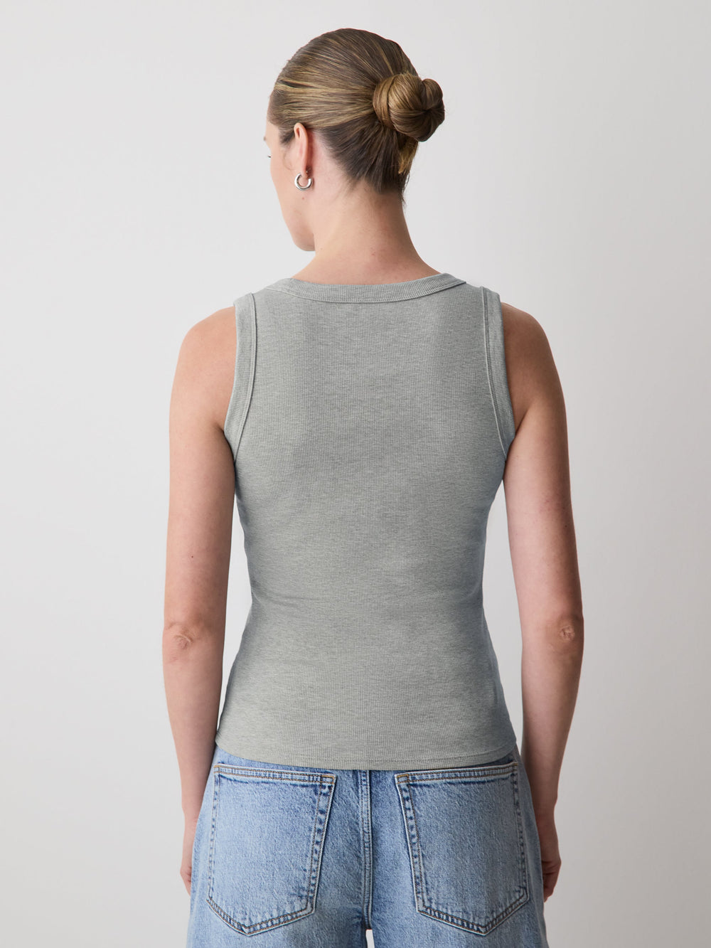 RW&CO Scoop-Neck Ribbed Tank
