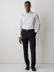 RW&CO Slim Fit Dress Shirt with Floral Dotted Pattern