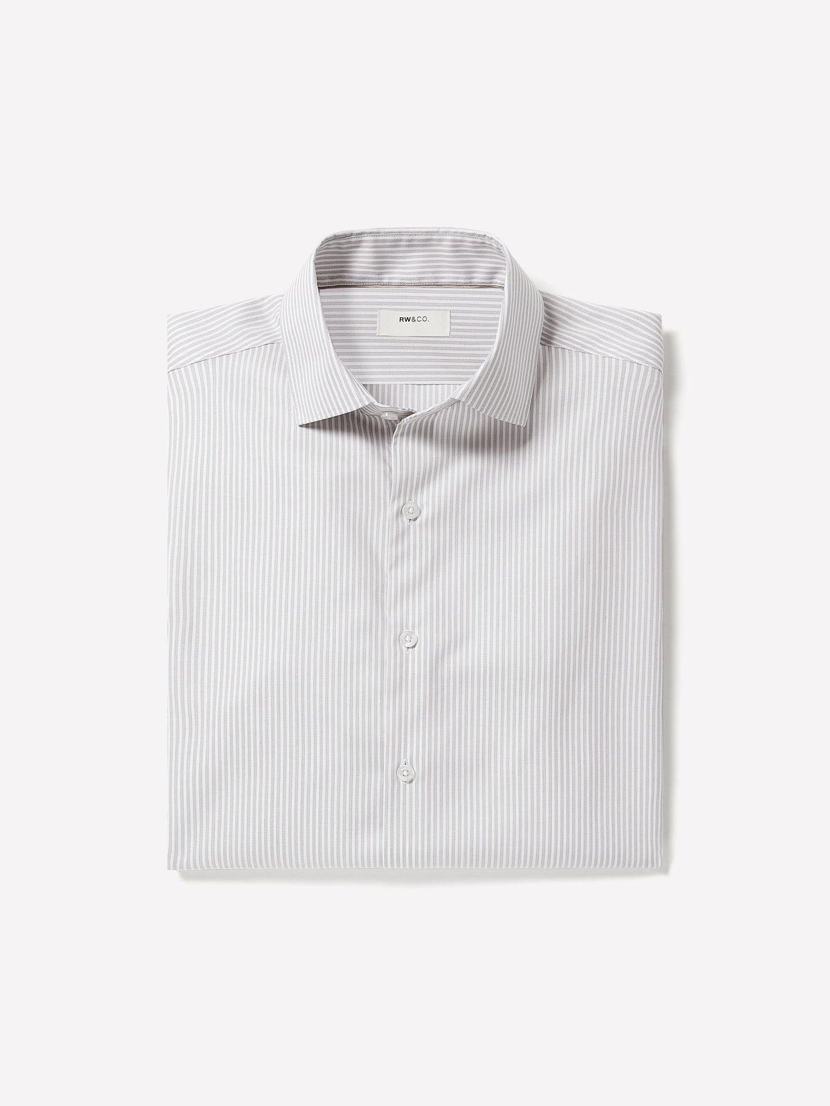 RW&CO Tailored Fit Striped Dress Shirt