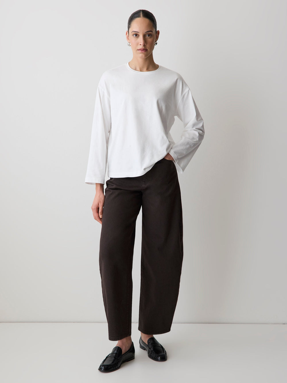 RW&CO Oversized Supima Cotton Tee