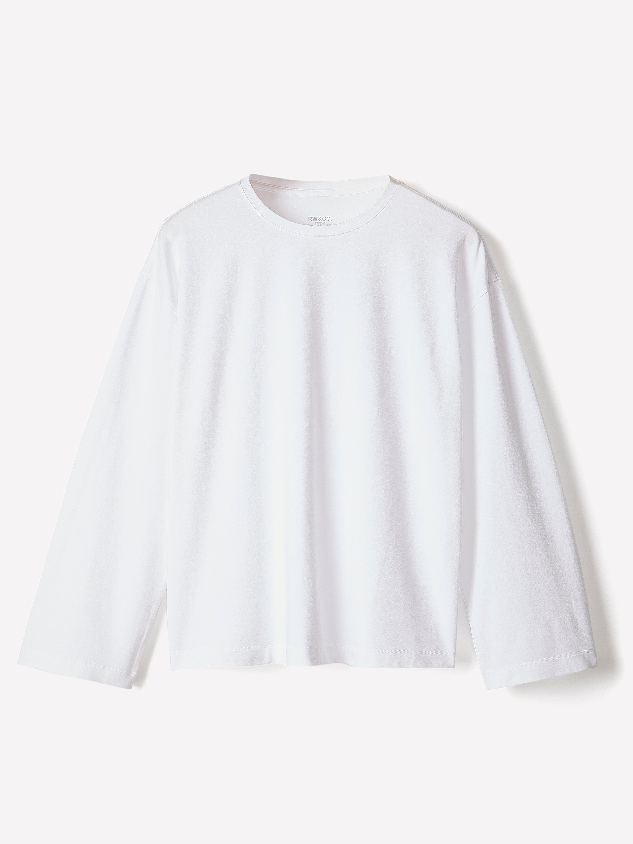 RW&CO Oversized Supima Cotton Tee