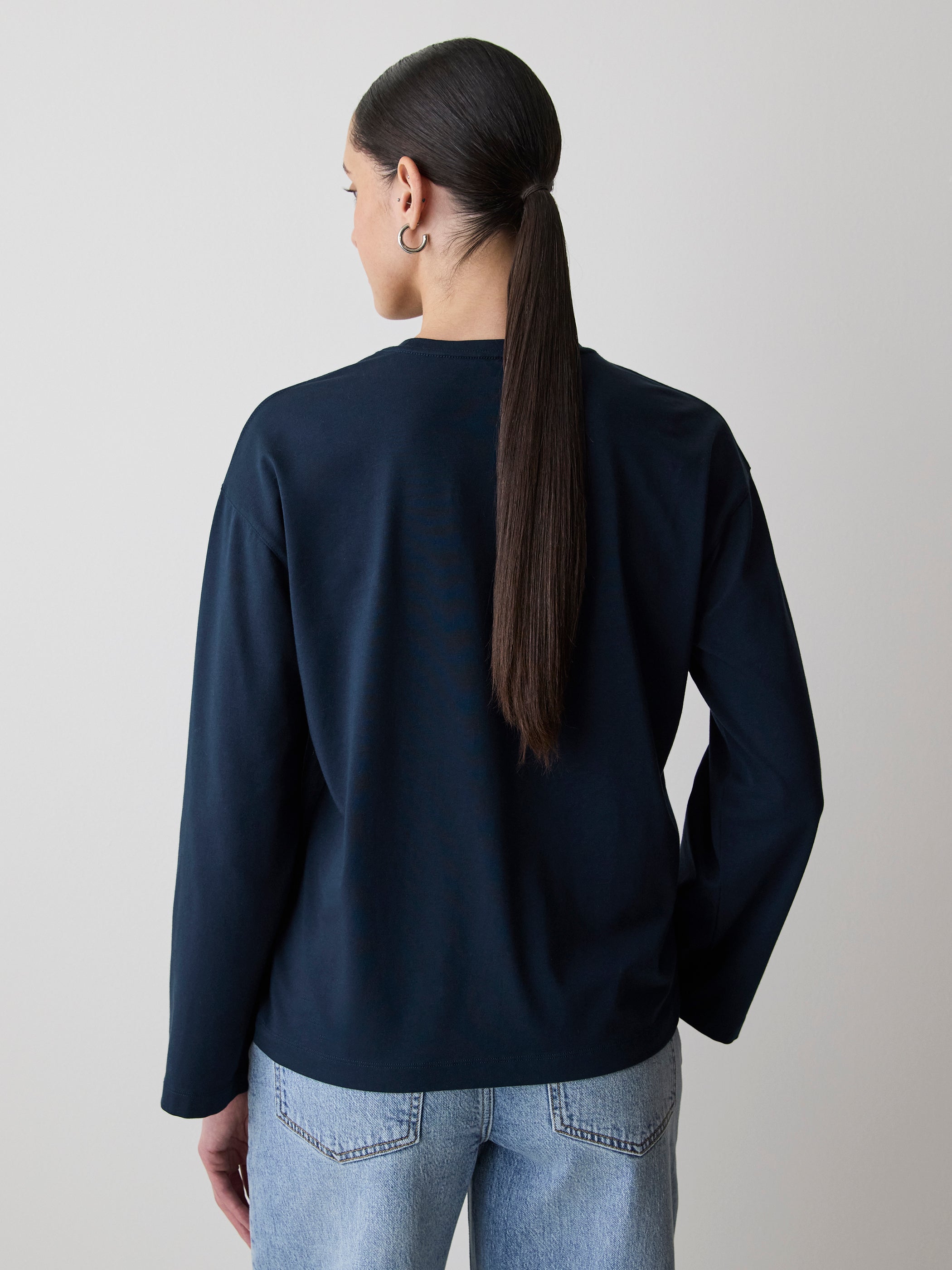 RW&CO Oversized Supima Cotton Tee
