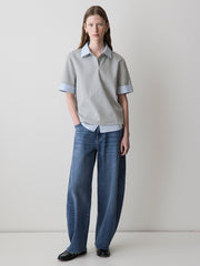 RW&CO Mix-Media Short-Sleeve Polo