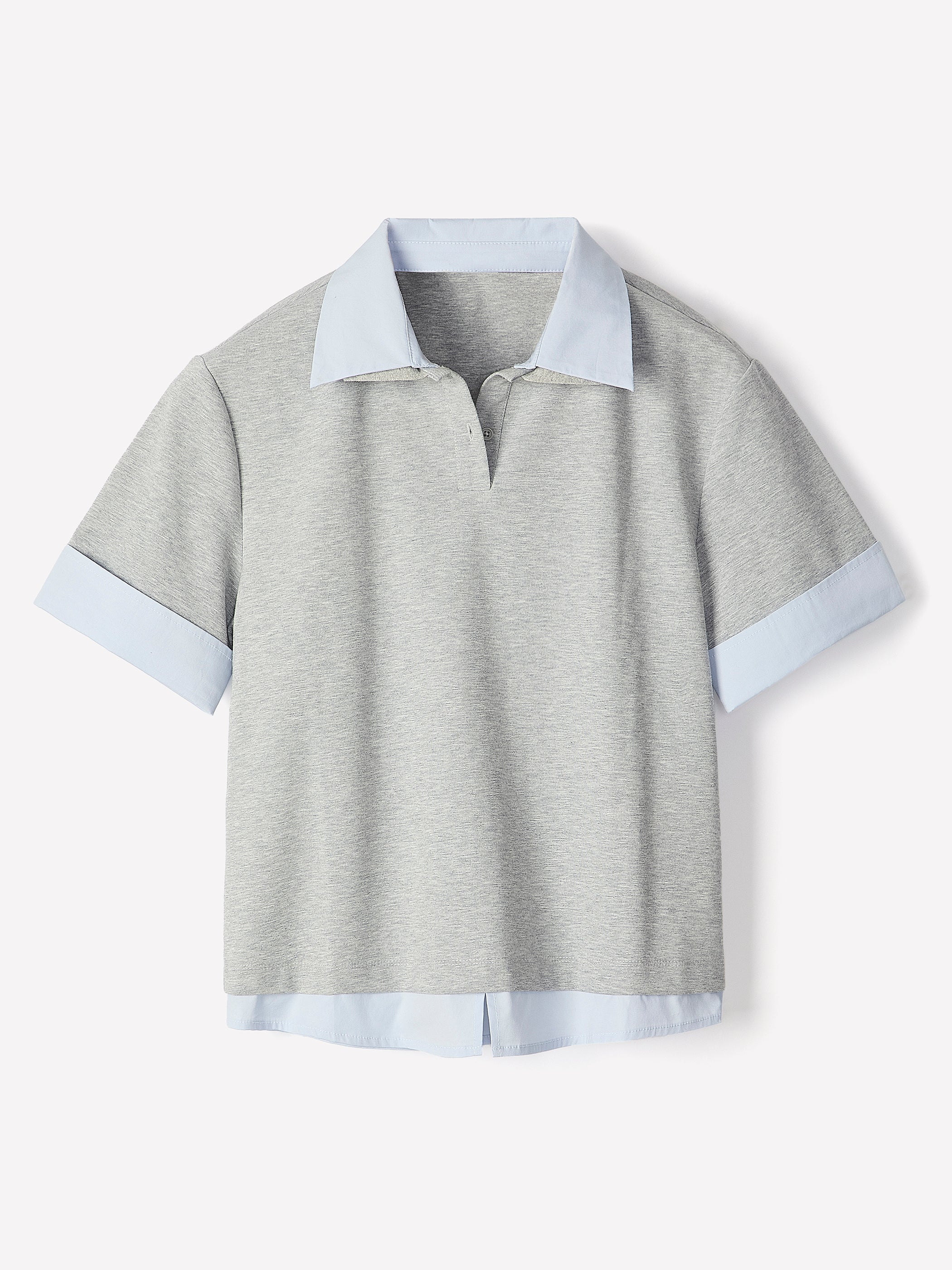 RW&CO Mix-Media Short-Sleeve Polo