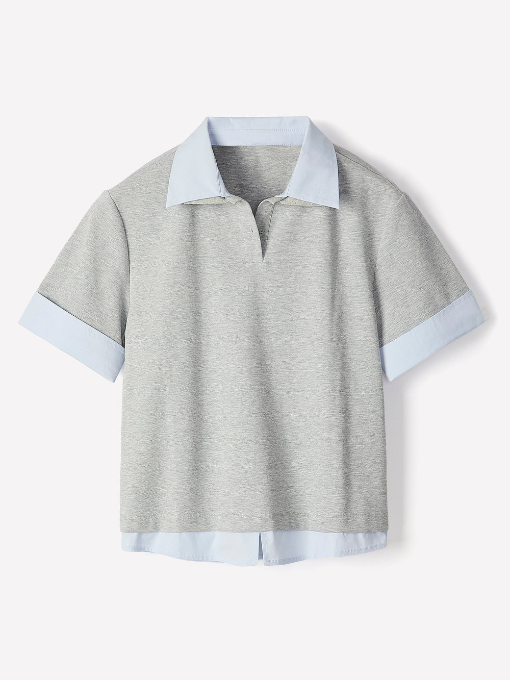 RW&CO Mix-Media Short-Sleeve Polo