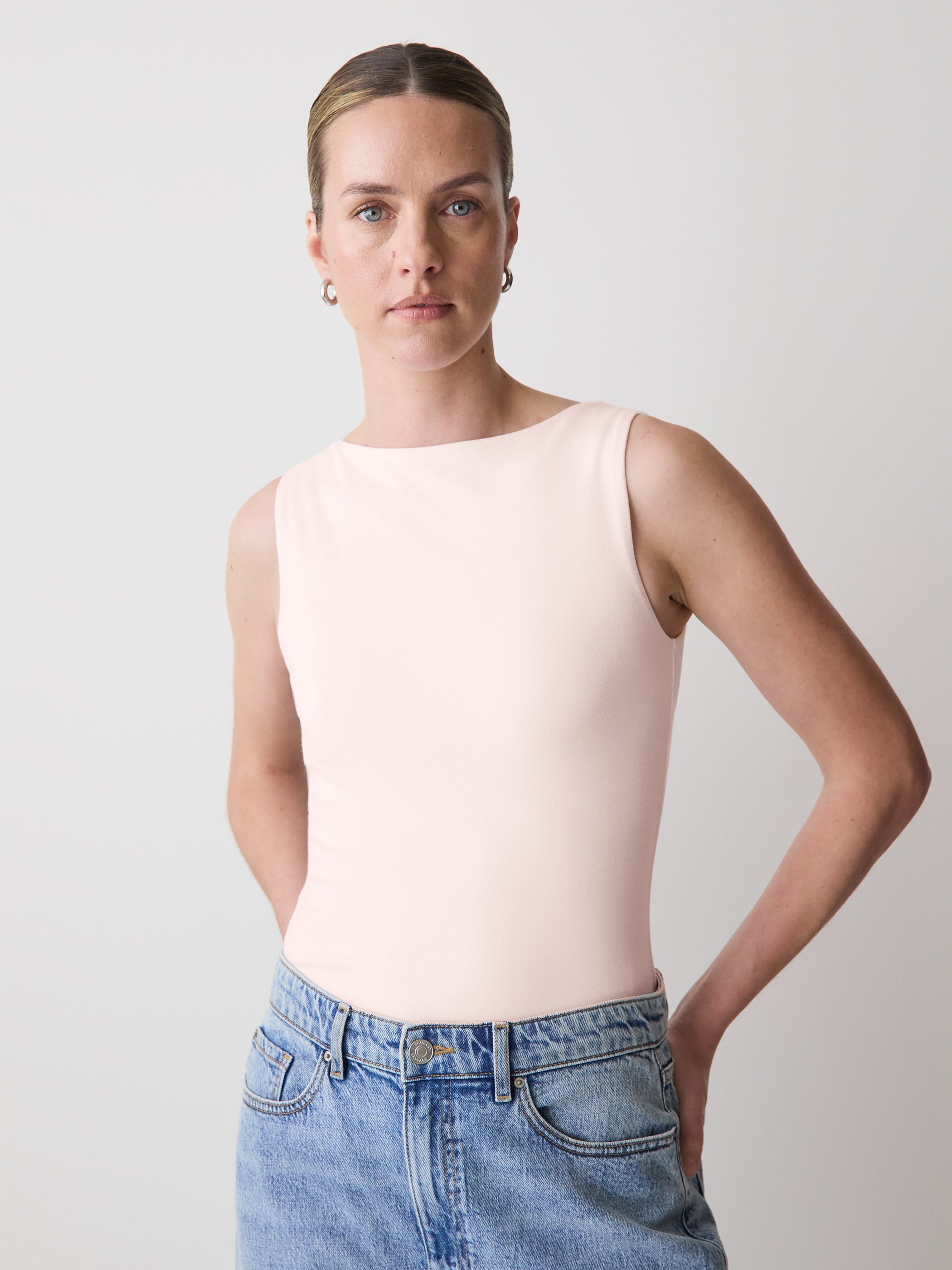 RW&CO Organic Cotton Boat-Neck Cami