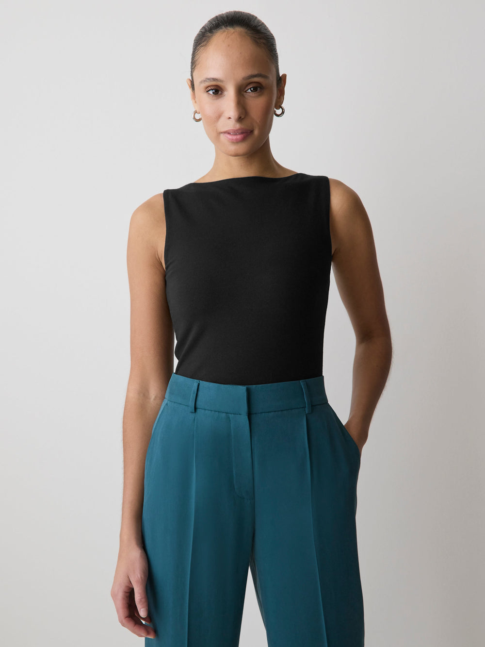 RW&CO Organic Cotton Boat-Neck Cami