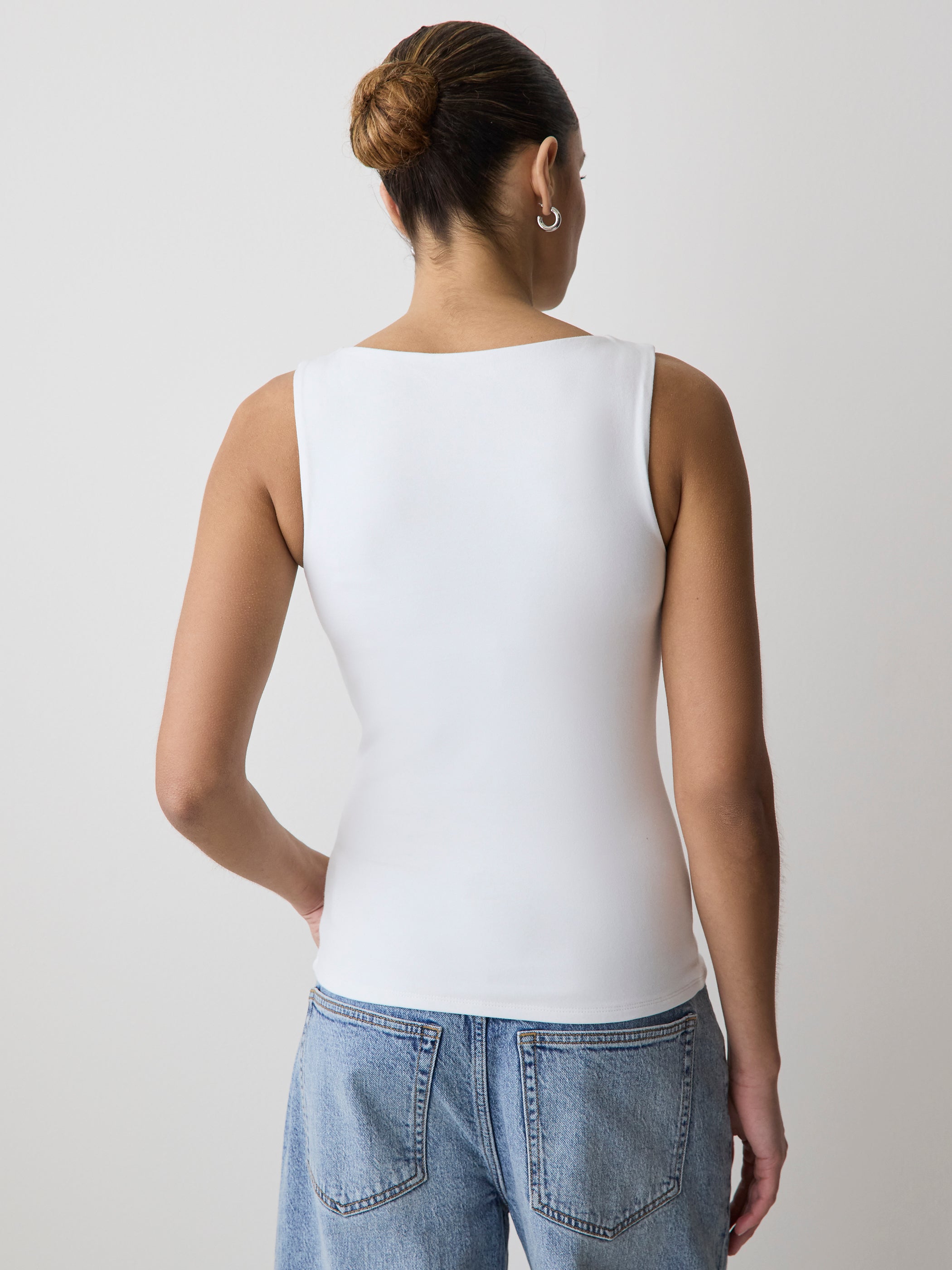 RW&CO Organic Cotton Boat-Neck Cami