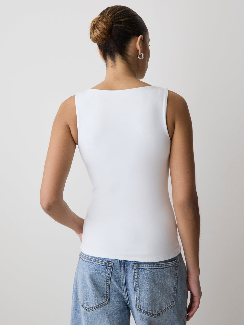 RW&CO Organic Cotton Boat-Neck Cami