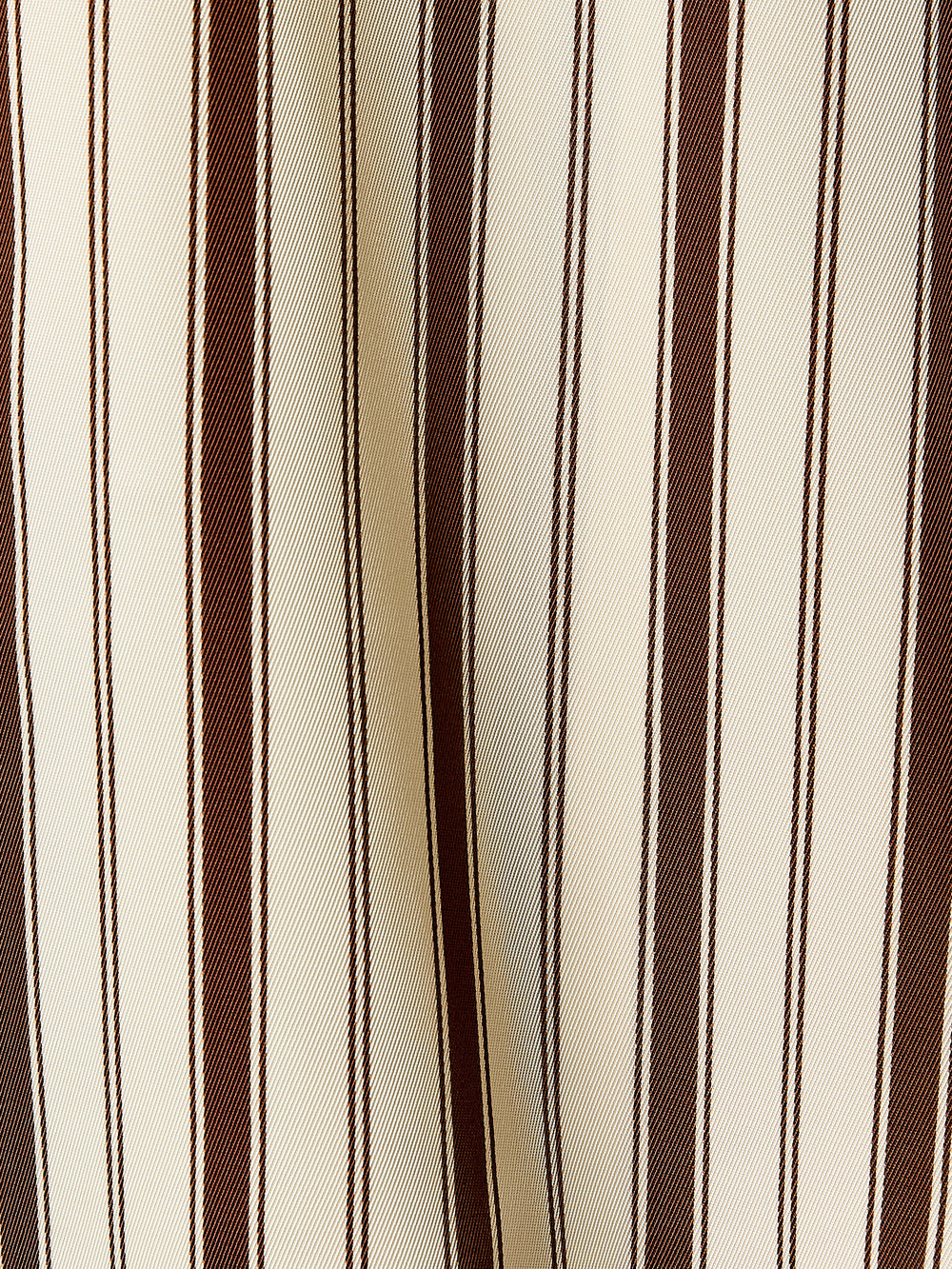 RW&CO Long-Sleeve Twill Blouse with Notch Collar
