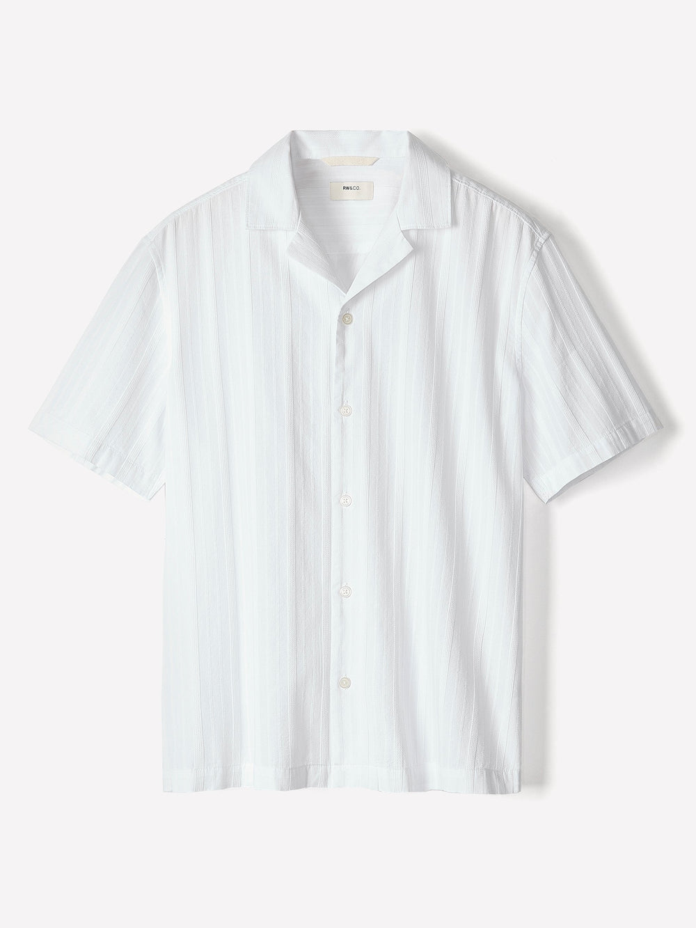 RW&CO Short-Sleeve Shirt with Camp Collar