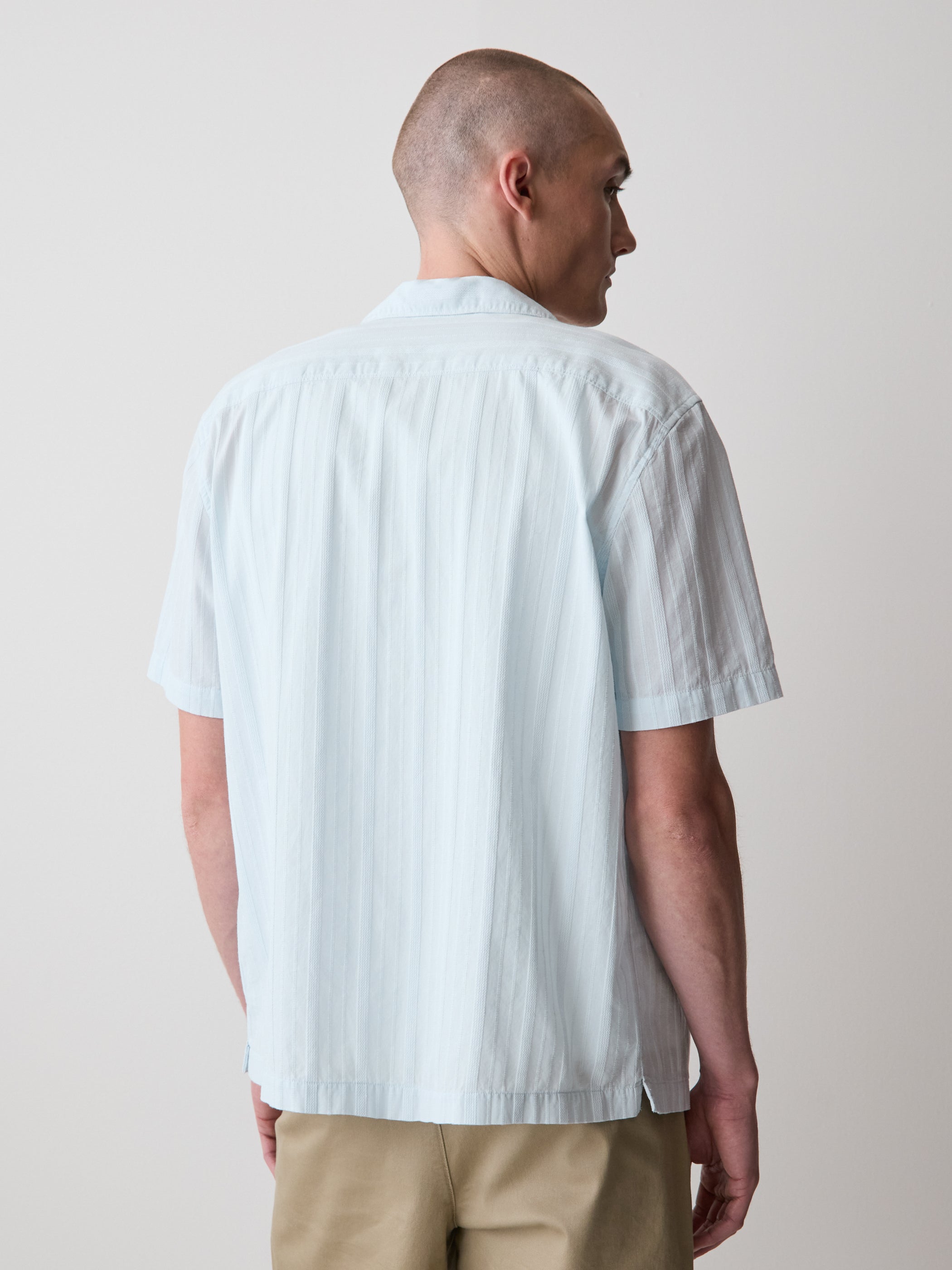 RW&CO Short-Sleeve Shirt with Camp Collar