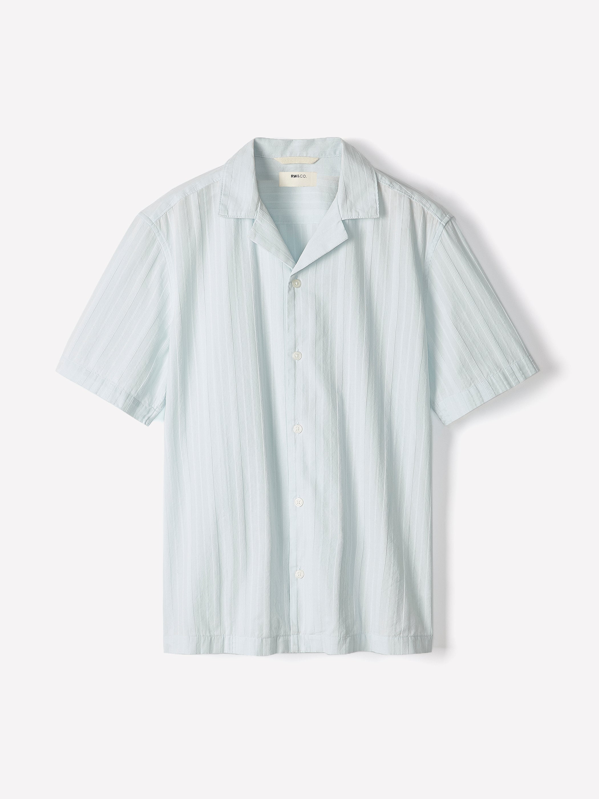 RW&CO Short-Sleeve Shirt with Camp Collar