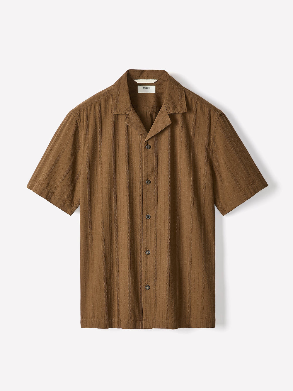 RW&CO Short-Sleeve Shirt with Camp Collar