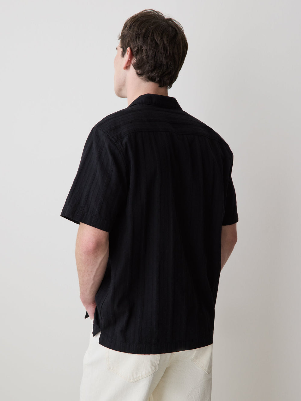 RW&CO Short-Sleeve Shirt with Camp Collar