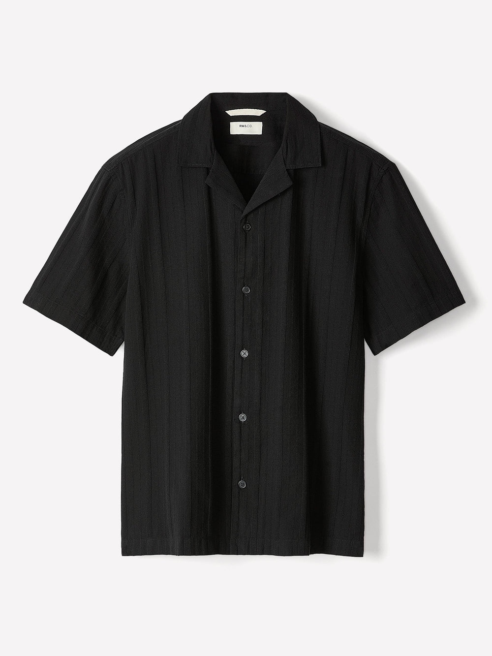 RW&CO Short-Sleeve Shirt with Camp Collar