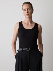 RW&CO Scoop-Neck Ribbed Tank