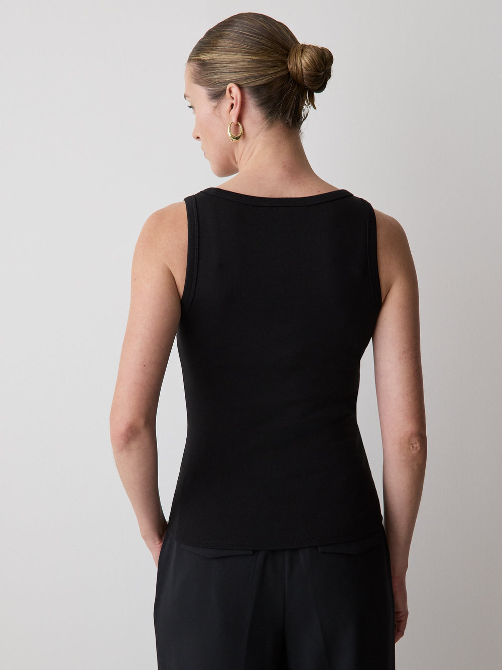 RW&CO Scoop-Neck Ribbed Tank