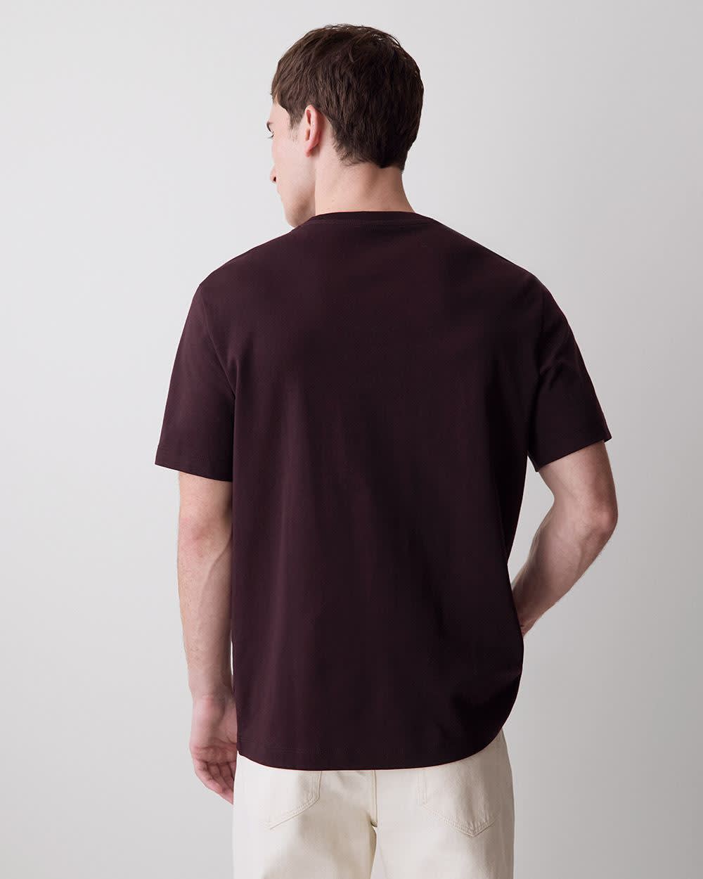 RW&CO Solid Short-Sleeve Crew-Neck Tee