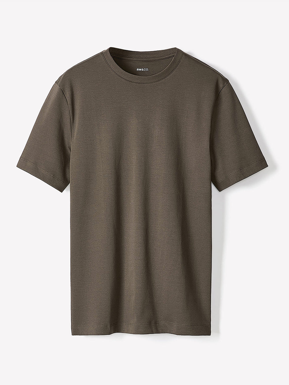 RW&CO Solid Short-Sleeve Crew-Neck Tee