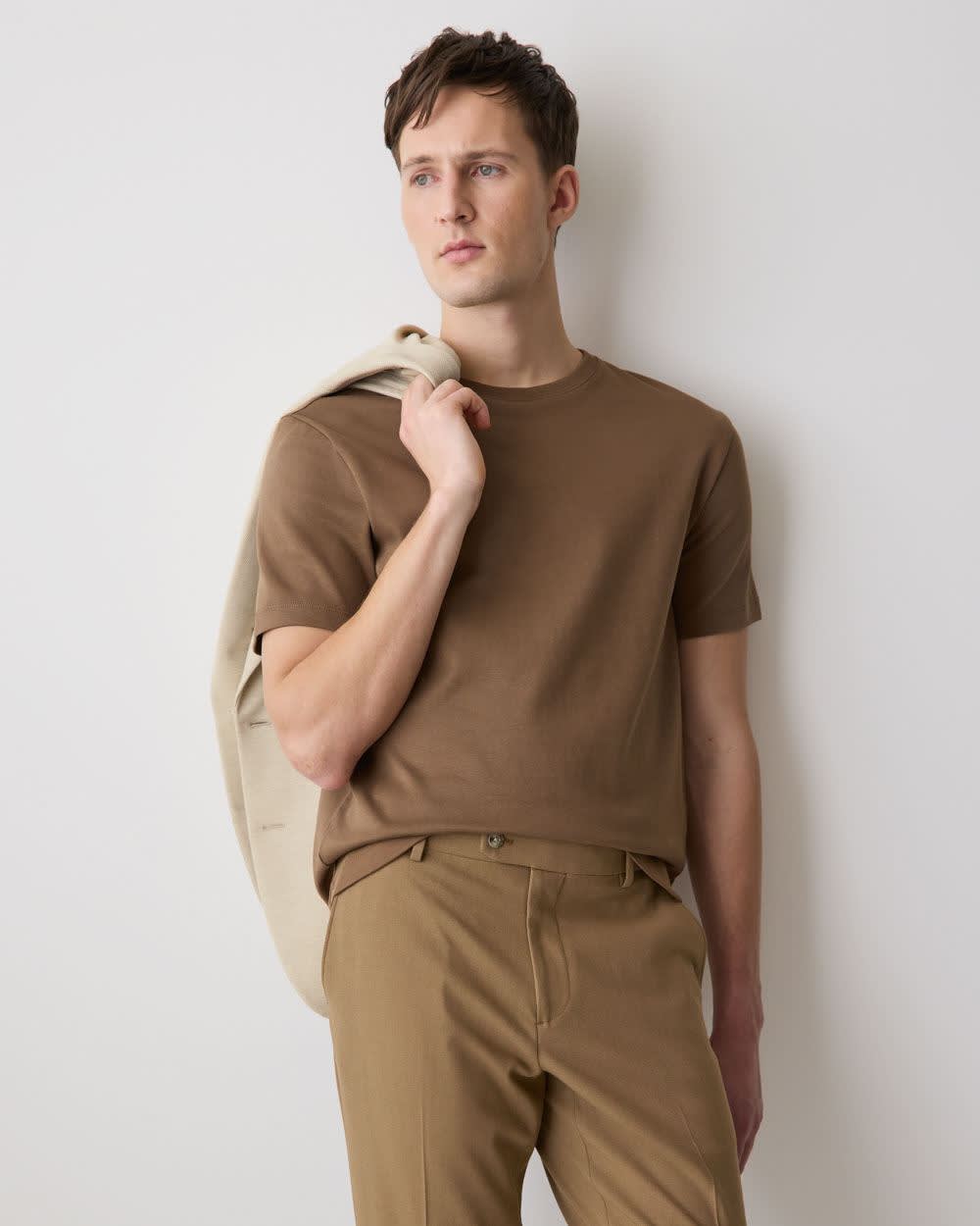 RW&CO Solid Short-Sleeve Crew-Neck Tee