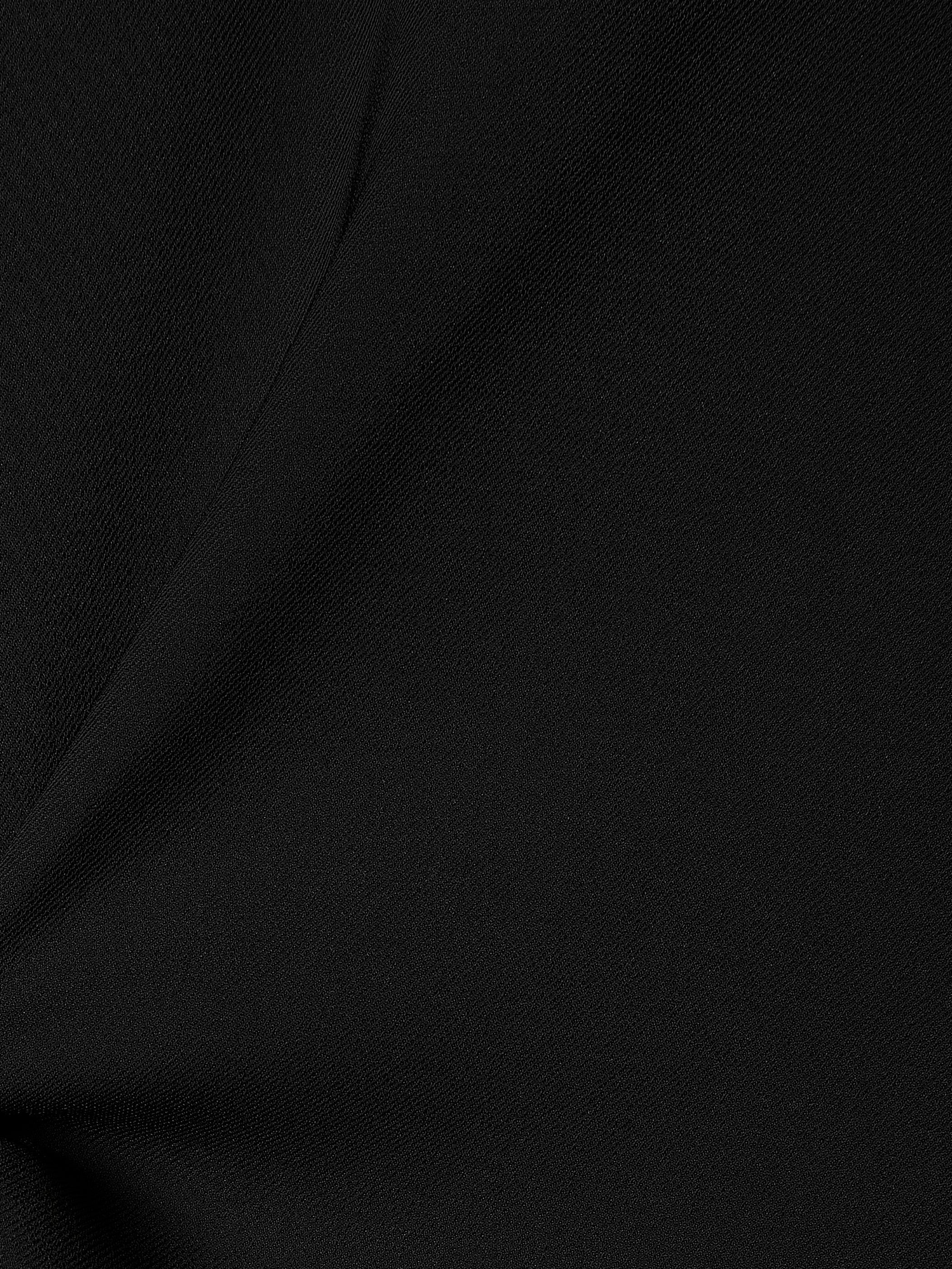 RW&CO Extended-Sleeve V-Neck Twill Midi Dress