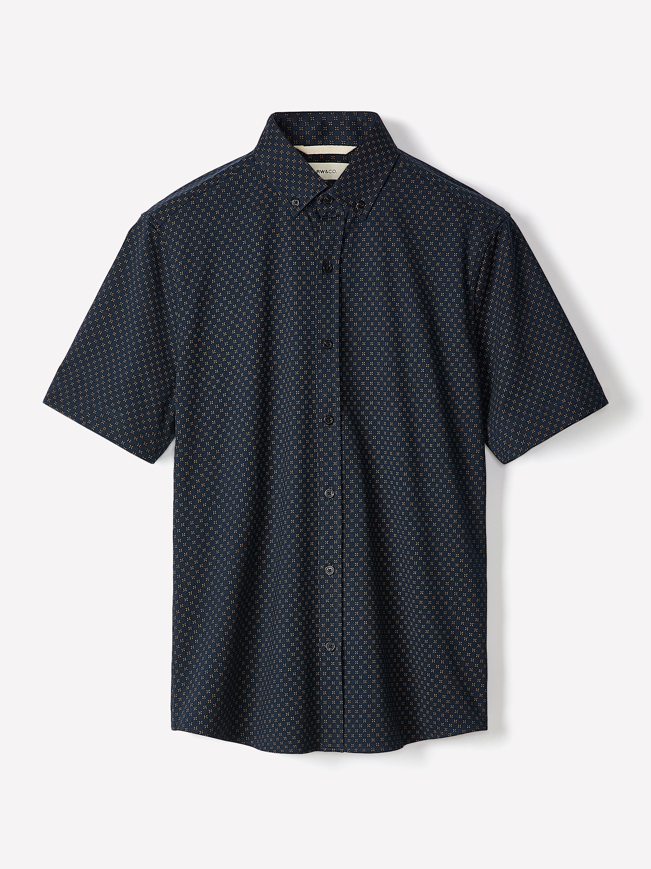 RW&CO Slim-Fit Short-Sleeve Jersey Shirt