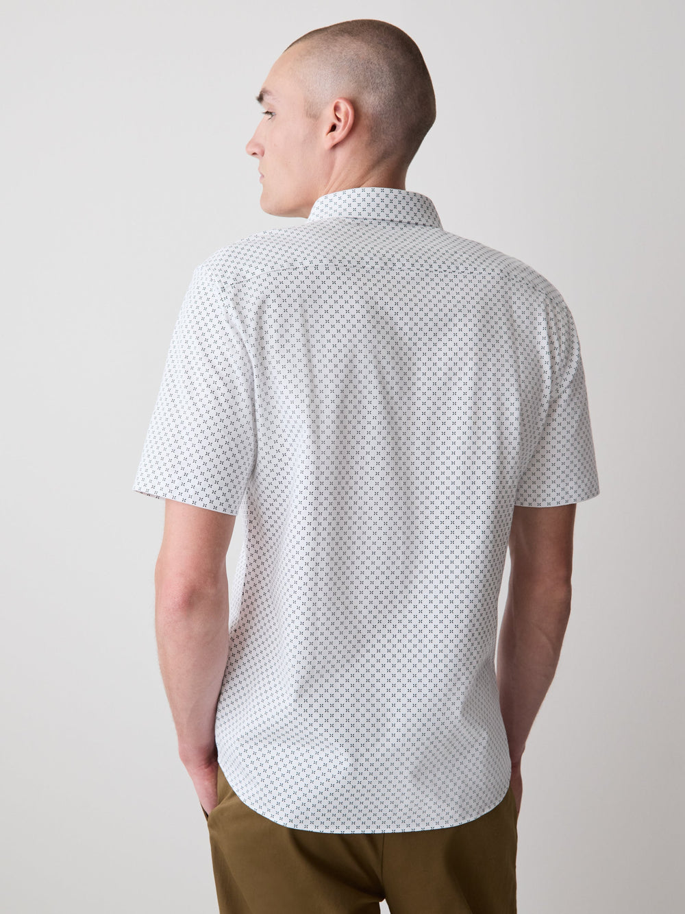 RW&CO Slim-Fit Short-Sleeve Jersey Shirt